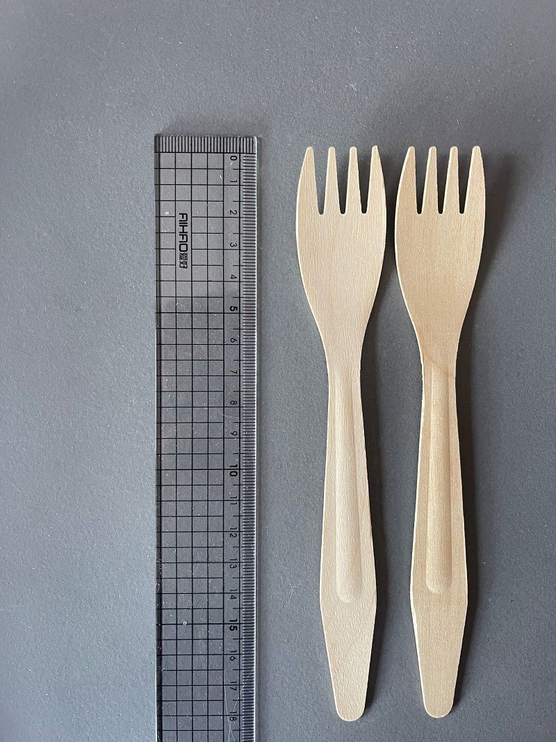 Disposable wooden reinforced tableware set(001)
